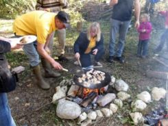 Outdoortraining Kochen in der Natur